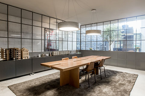 indoor concrete light fittings ceiling