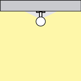 high bay lighting fixtures - albus 1 led - beam angle