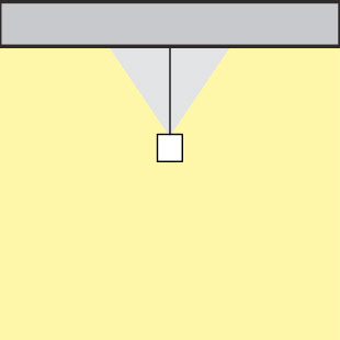 high bay lighting fixtures - albus 1 led - beam angle