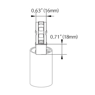 high bay lighting fixtures - albus 1 led - beam angle