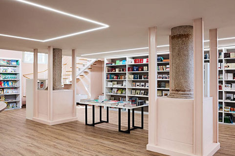 indoor concrete light fittings ceiling