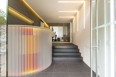 indoor concrete light fittings ceiling