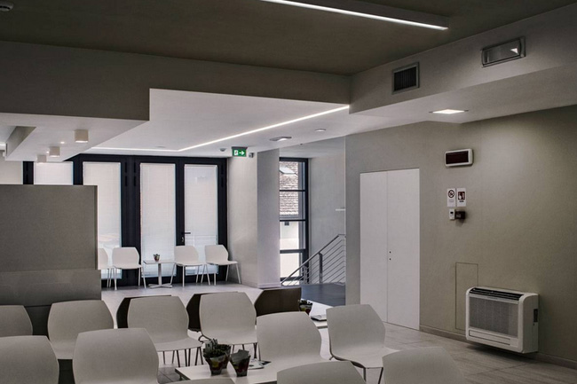 indoor concrete light fittings ceiling