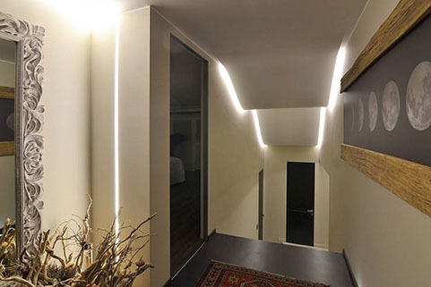 indoor concrete light fittings ceiling