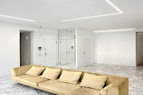 indoor concrete light fittings ceiling