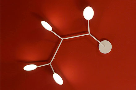 indoor concrete light fittings ceiling