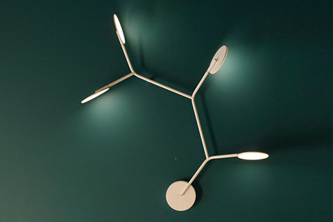 indoor concrete light fittings ceiling