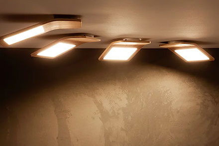 indoor concrete light fittings ceiling