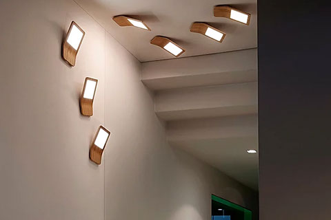 indoor concrete light fittings ceiling