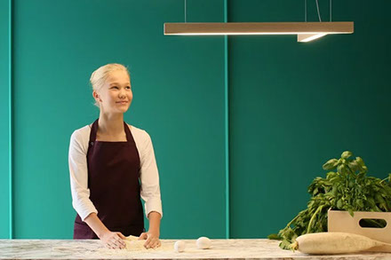 indoor concrete light fittings ceiling