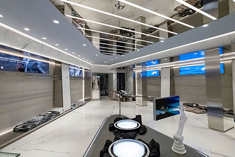 lighting project - meeting room, 25 savile row london