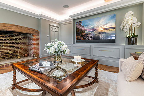 lighting project - meeting room, 25 savile row london