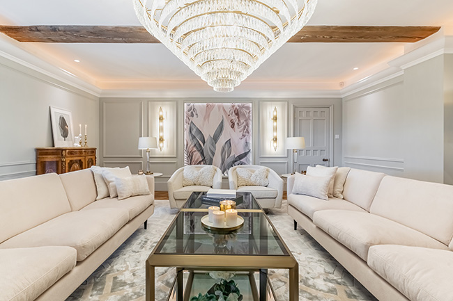 lighting project - meeting room, 25 savile row london