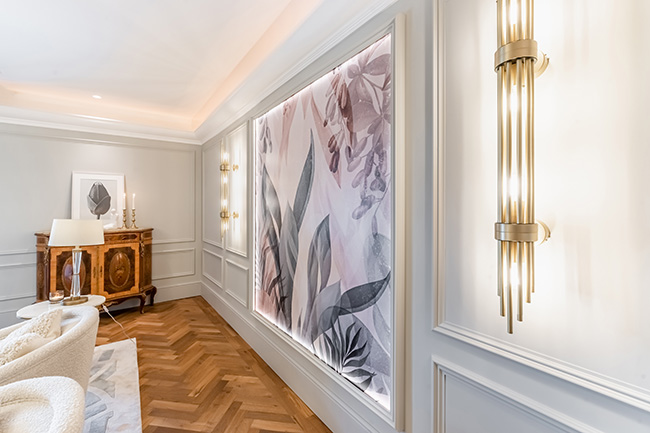 lighting project - meeting room, 25 savile row london