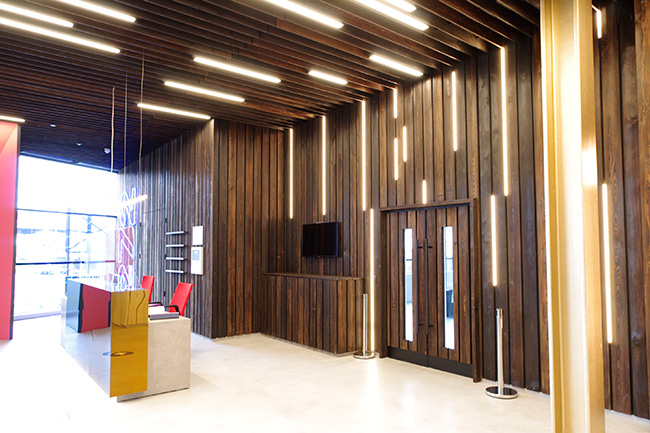 lighting project - meeting room, 25 savile row london