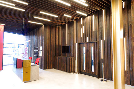 lighting project - meeting room, 25 savile row london