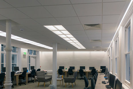 indoor concrete light fittings ceiling