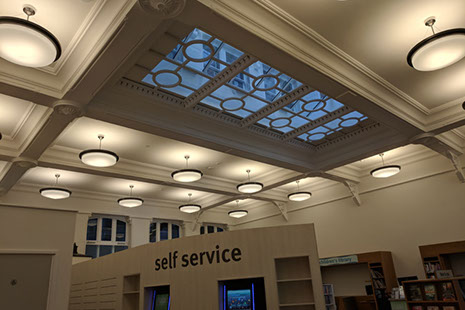 indoor concrete light fittings ceiling