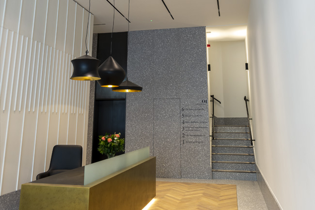 lighting project - meeting room, 25 savile row london