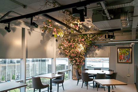 indoor concrete light fittings ceiling