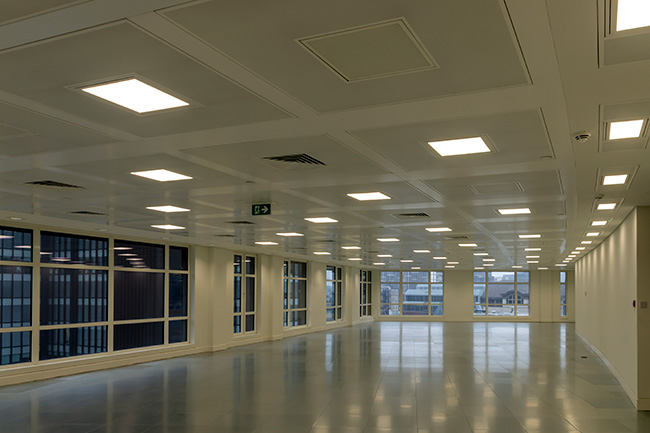 lighting project - meeting room, 25 savile row london