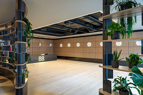 lighting project - meeting room, 25 savile row london