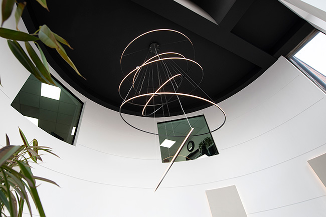 lighting project - meeting room, 25 savile row london