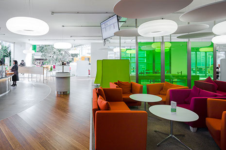 indoor concrete light fittings ceiling