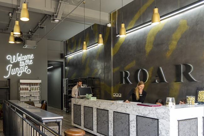 lighting project - meeting room, 25 savile row london