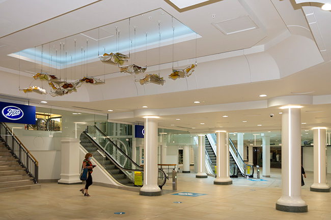 lighting project - meeting room, 25 savile row london