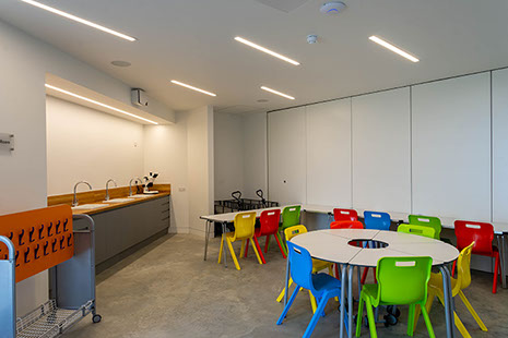 lighting project - meeting room, 25 savile row london