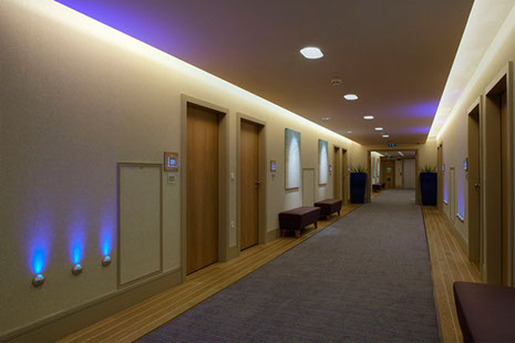 indoor concrete light fittings ceiling