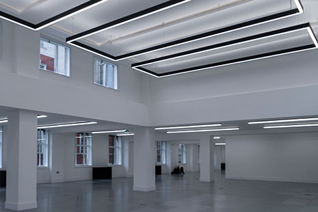 lighting project - meeting room, 25 savile row london