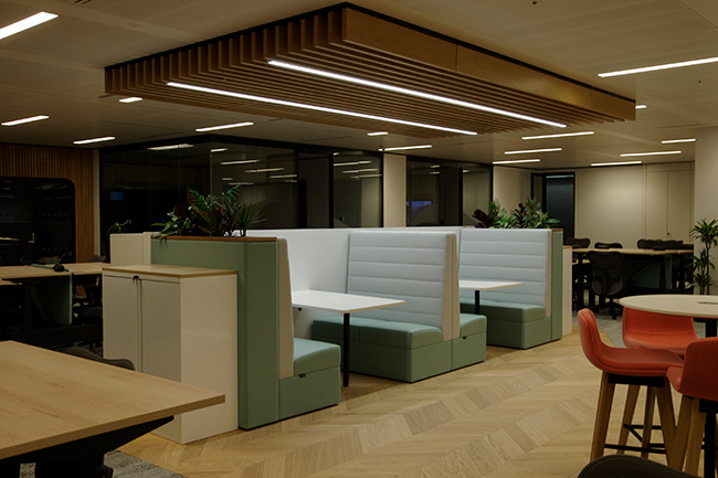 lighting project - meeting room, 25 savile row london