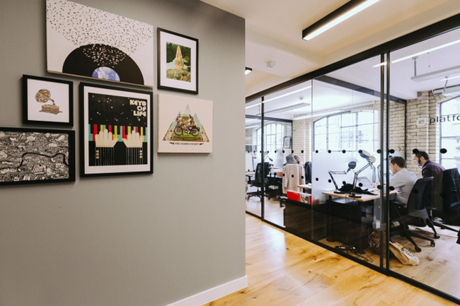 office lighting project - aluminium profiles, we work, london