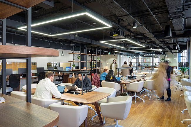 lighting project - meeting room, 25 savile row london